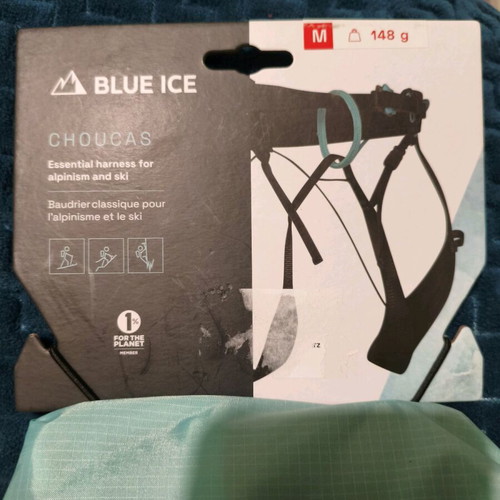 Blue Ice Choucas IV Harness climbing belt new, ultralight