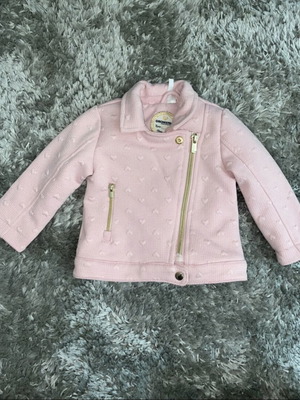 Orchestra children's jacket with hearts like new, 6 months 67 cm