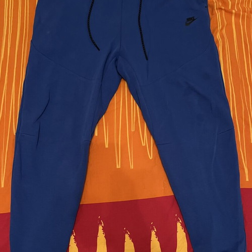 Nike Tech Fleece pants XL, blue