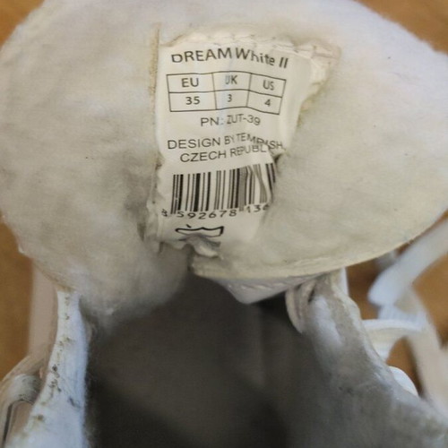 Tempish Dream White II ice skates size 35