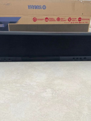 Yamaha YSP-4000 soundbar and YST-FSW150 subwoofer used home cinema system