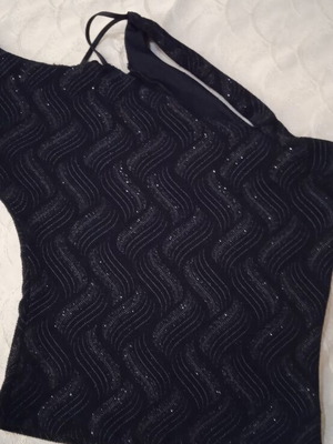 Acme blouse used, black with silver thread, sizes S and M