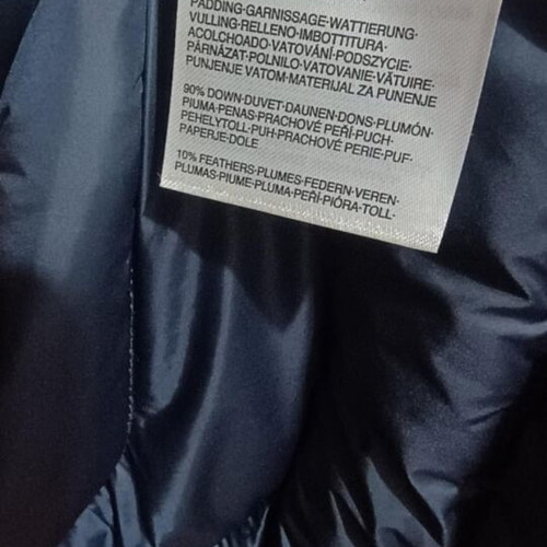 C&A Thin Down Jacket like new, size M-L, blue
