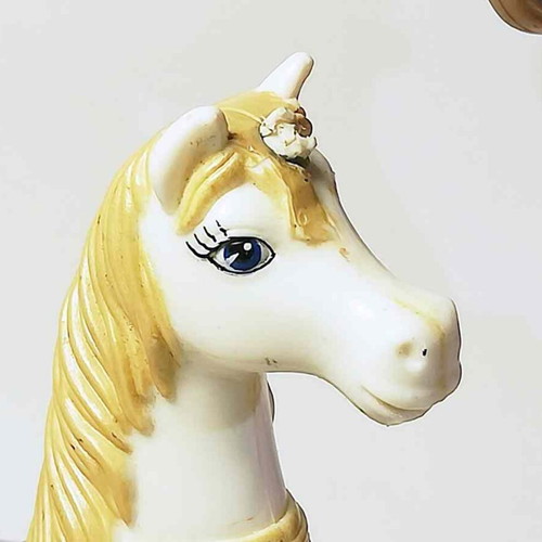 Barbie Shelly Fun Rides carriage used, broken