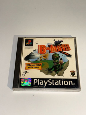 B-Movie Sony PlayStation 1 PS1 ръководство за игра употребявано PAL