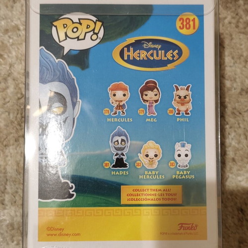 Funko Pop! Hades #381 new with protective case