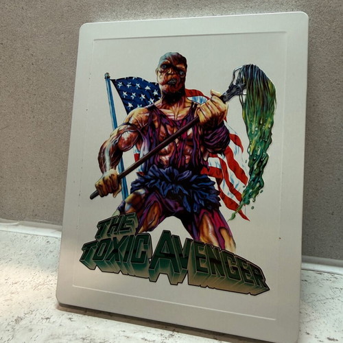 Toxic Avenger 1-3 Blu-ray σαν καινούργιο, πακέτο με steelbook