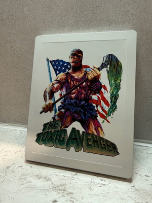 Toxic Avenger 1-3 Blu-ray σαν καινούργιο, πακέτο με steelbook