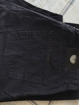 Trussardi men's five-pocket pants black size L like new