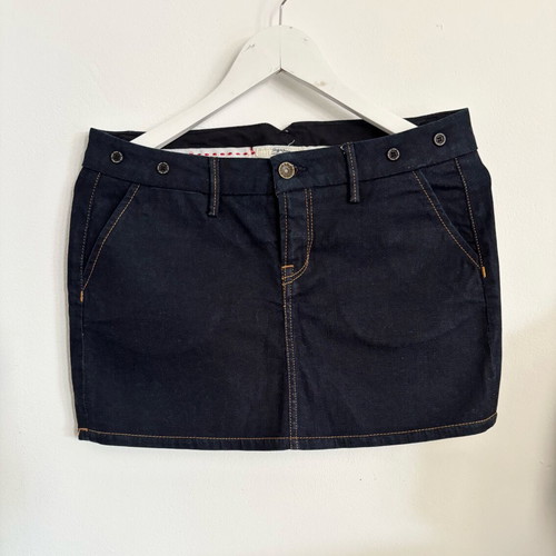 Staff Jeans Vintage Y2K Dark Wash Denim Mini Skirt Like New