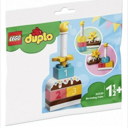 Lego Duplo birthday cake in very good condition for ages 1.5 and up