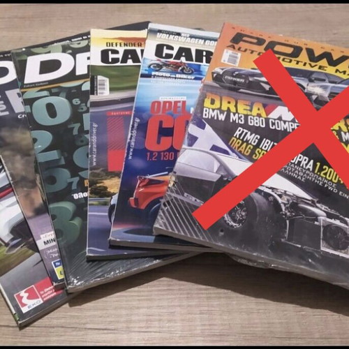 Car magazines used, pack of 5 including Drive and Car and Driver