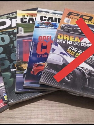 Car magazines used, pack of 5 including Drive and Car and Driver