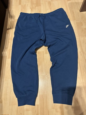 Nike baggy blue cuffed joggers size XXL
