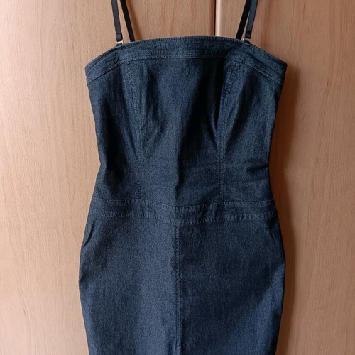DENIM DRESS BENETTON