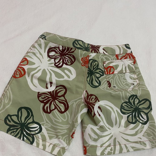 Board shorts floral Hawaiian style, used, size M