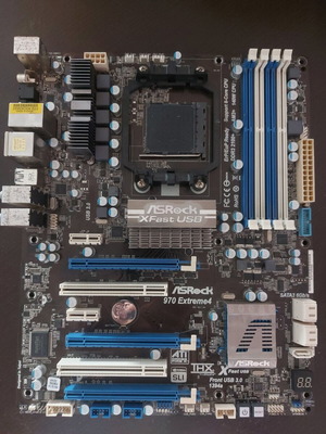 Μητρική AsRock 970 Extreme4 AM3+ μεταχειρισμένη, λειτουργική με ενημερωμένο BIOS