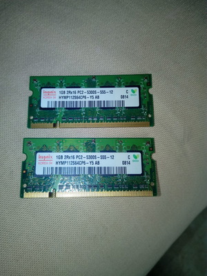 ΜΝΗΜΕΣ RAM ΓΙΑ LAPTOP - HYNIX HYMP112S64CP6-Y5 1GB 200Pin SO-DIMM DDR2