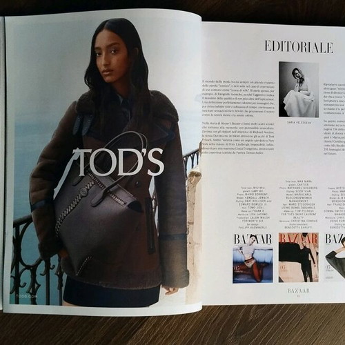 Bazaar Harper's Italia September 2023 issue with slight signs of use