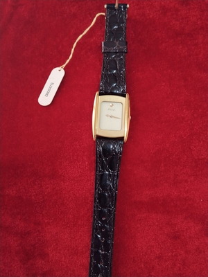 Orient vintage γυναικείο ρολόι D808X7G καινούργιο, μαύρο και χρυσαφί