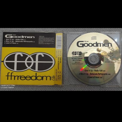 Goodmen Give It Up / Ffreedom CD like new, electronic tribal