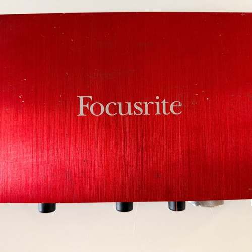 Focusrite Scarlett 2i4 2nd Generation audio interface used