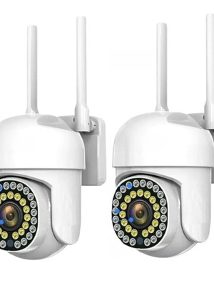 Комплект от 2 Wi-Fi камери за видеонаблюдение