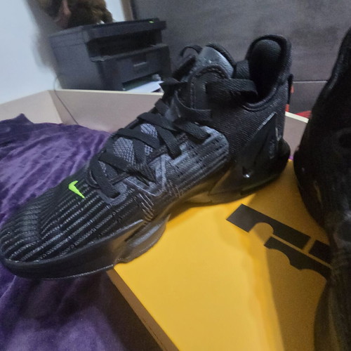 Nike LeBron Witness 6 sneakers Black Anthracite Volt size 42.5