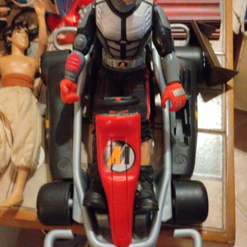 Action Man Kart Extreme figure like new