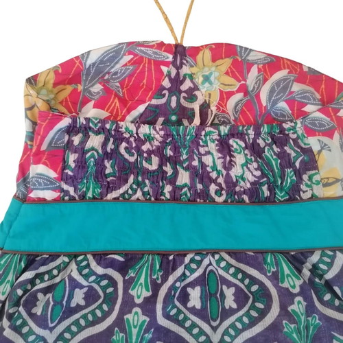 Boho casual dress Pepe Jeans used, colorful Y2K cotton