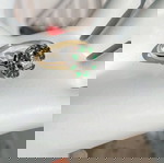  14K Χρυσό Διαμάντι Σμαράγδια Φυσικό  Γνήσιο Βιντάζ Συλλεκτικό Μοναδικό Δαχτυλίδι