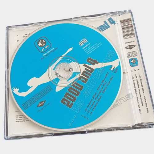 2000 and 4 Is Athens Original CD Single 1997 Polygram like new