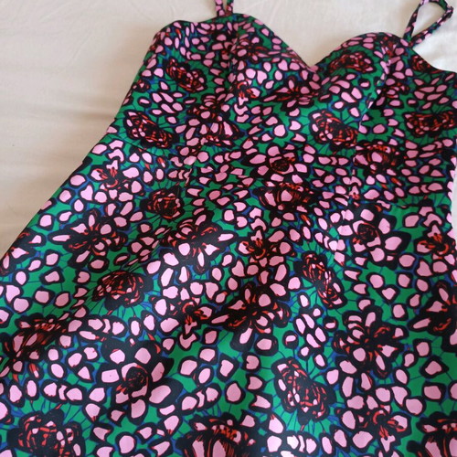 Mini floral dress H&M like new, size S