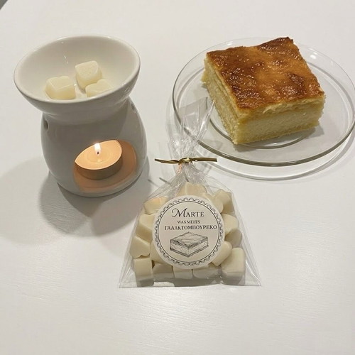 Marte wax melts με άρωμα γαλακτομπούρεκο, 30γρ