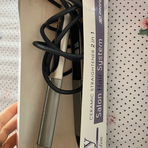Hair straightener and curler used, excellent condition