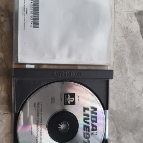 NBA Live 97 PS1 game used in very good condition