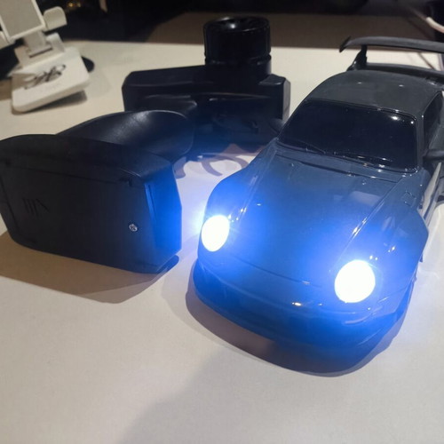 Remote Control Porsche Car like new with lights and drift modes