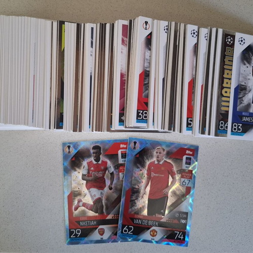 Topps Match Attax Champions League 2022-23 Album like new with extra cards