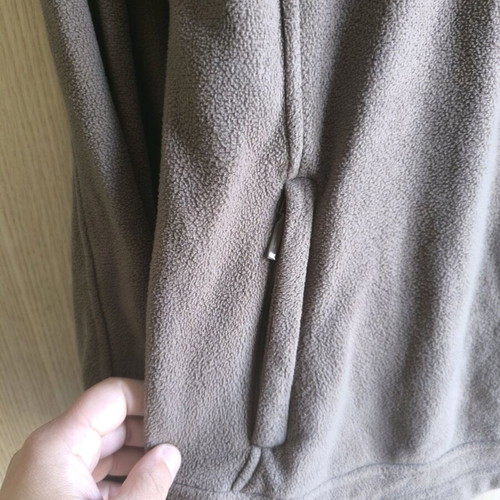 Geographical Norway women's thermal fleece L brown like new