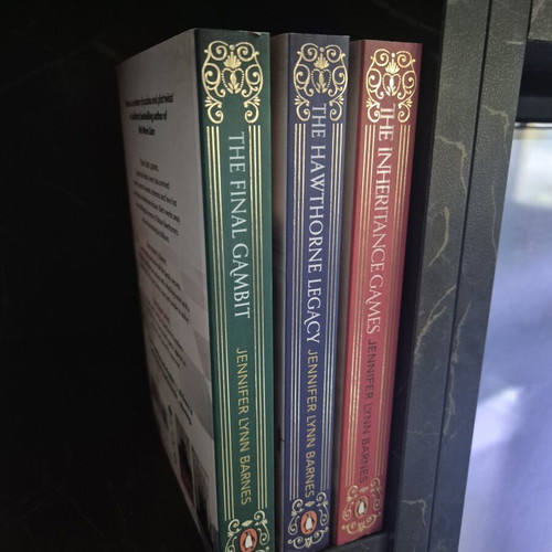The Inheritance Games Trilogy set, like new, Jennifer Lynn Barnes