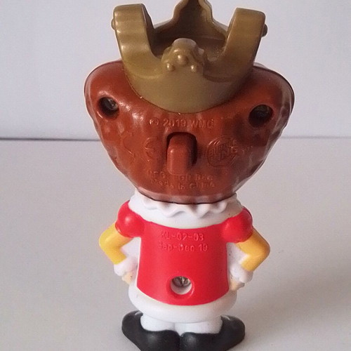 Feisty Pets "The King" (Burger King) figure used