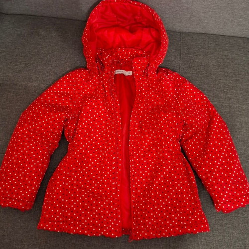 Name It red jacket like new, size 4 years, 104 cm
