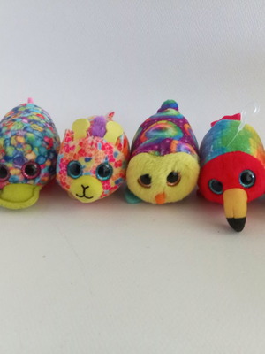 TY λούτρινα μεταχειρισμένα, πακέτο 6, συλλογή