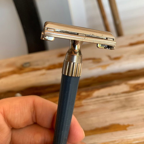 Gillette G2000 England TTO and Gillette Ball and Tech aluminum safety razors