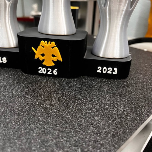 3D Printed AEK Decorative Trophy New, Last 3 Championships 2018-2026