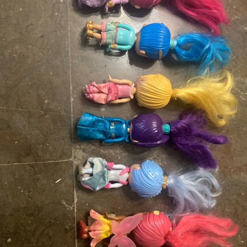 Shimer and Shine set used figures Leah, Zeta, Layla, Minu