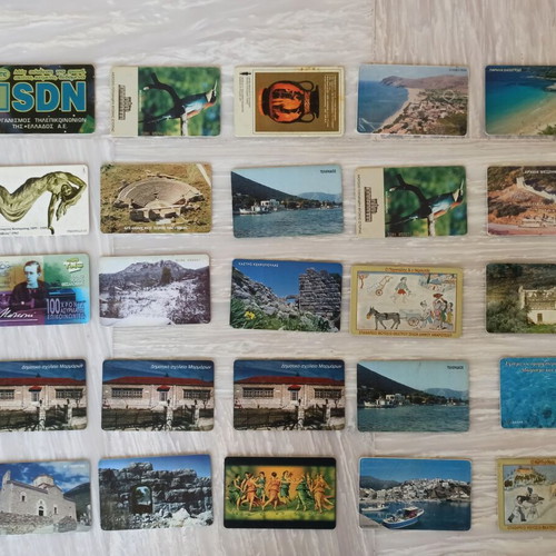 Collection of 46 phone cards like new