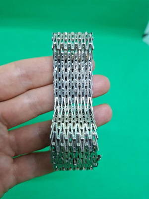 Vintage English silver bracelet