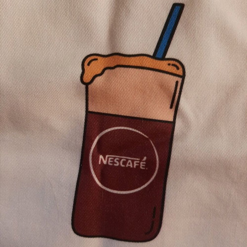 Nescafe collectible pillowcase