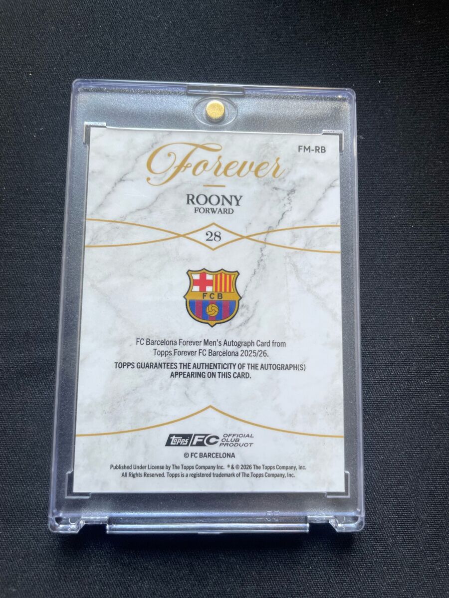 Roony Bardghji Forever Barcelona Topps… - € 73,00 - Vendora.cy
